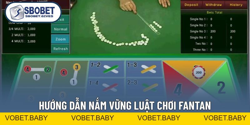 Fantan - Giải Mã Luật Chơi Và Mẹo Thắng Tiền Thật Nhanh - VOBET