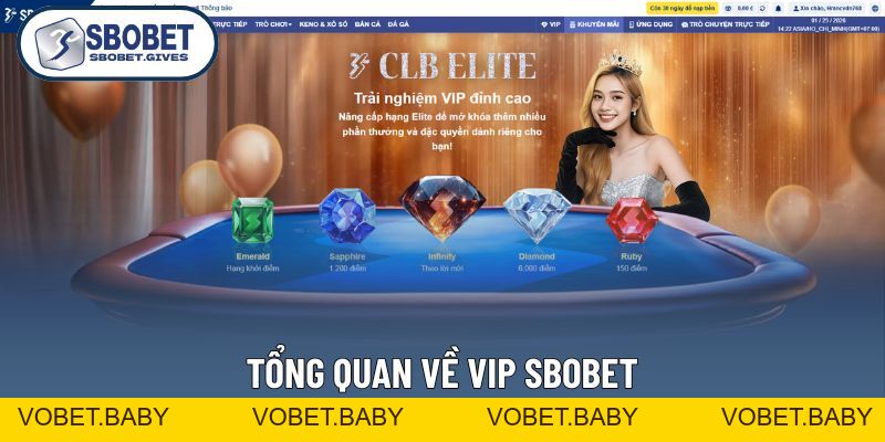 VIP SBOBET - Đẳng Cấp Thượng Lưu, Ưu Đãi Độc Quyền 2026 - VOBET
